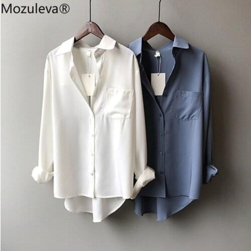 Mozuleva Women's Oversized Shirts
