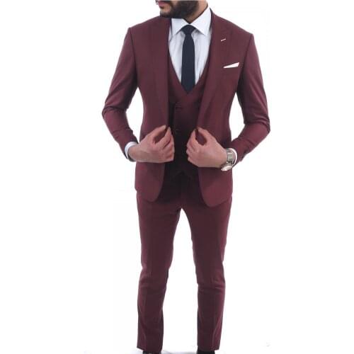 Mens Vest Suit