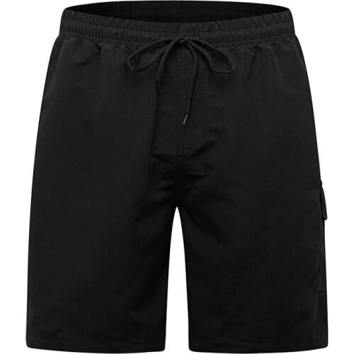 New Design Elastic Waistband Loose Mens Running Gym Sports Blank Shorts