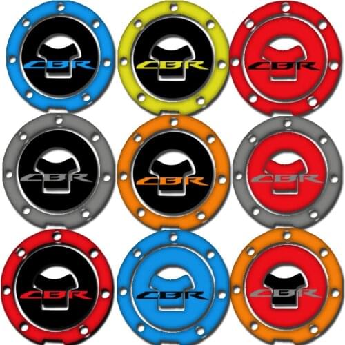 Tank Gas Cap Pad Filler Cover Sticker Decals For Honda CBR1000 CBR600 F2 F3 F5 F4i CBR250 CBR400 CBR1100XX