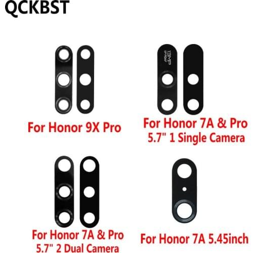 Camera Glass Lens For Huawei Honor 7A Pro 9X Pro Original Phone Housing New Rear Back Camera Glass Cover For HUAWEI 7A Pro