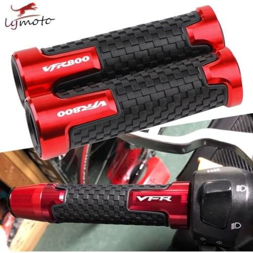 For Honda VFR400 NC30/VFR750/VFR800/F/Fi/W1/VTEC Universal 7/8"22mm Motorcycle Handle Bar Handlebar Hand Grips VFR 400/750/800