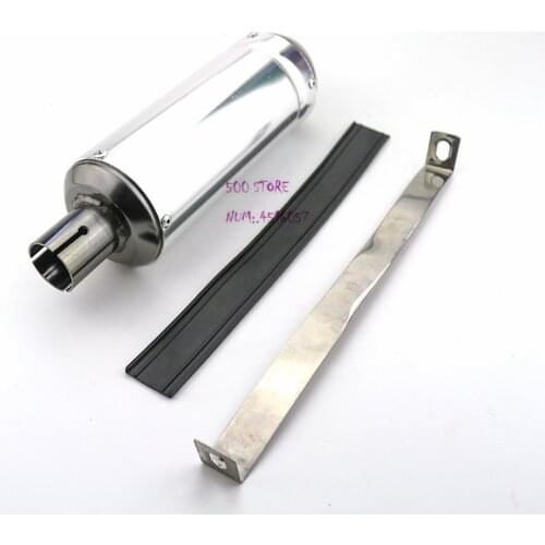 High quality Mini gasoline scooter booster car small surfing accessory for Dirt Pit Bike engine muffler exhaust pipe chimney