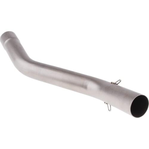1 Piece Motorcycle Muffler Center Tube 51mm Exhaust Center Tube For Kawasaki Ninja ZX6R 636 2013-18