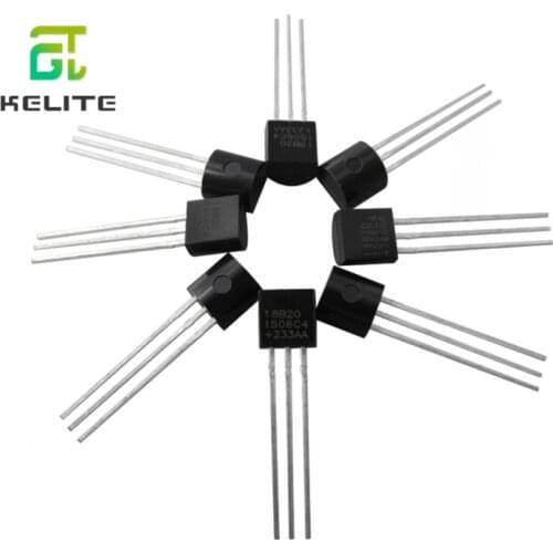 5PCS/LOT DS18B20 18B20 TO-92 New and Origianl