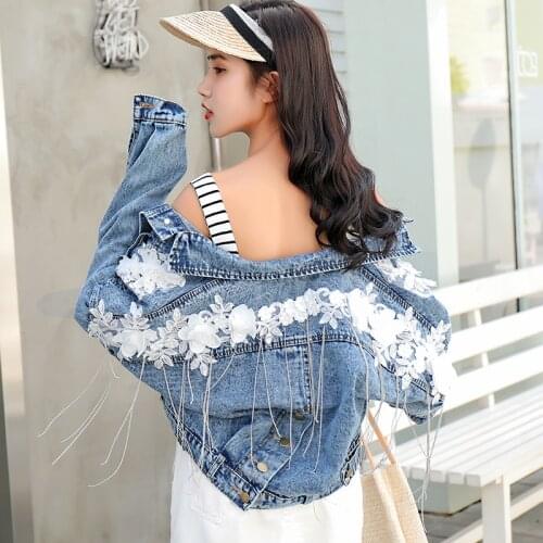 Женские джинсовые куртки BLLOCUE China At AliExpress