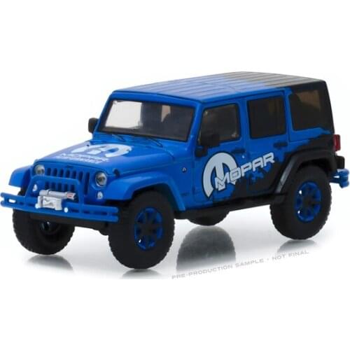 Green Light 1:43 2012 J eep Wrangler -Off-Road Edition boutique alloy car toys for children kids toys Model original