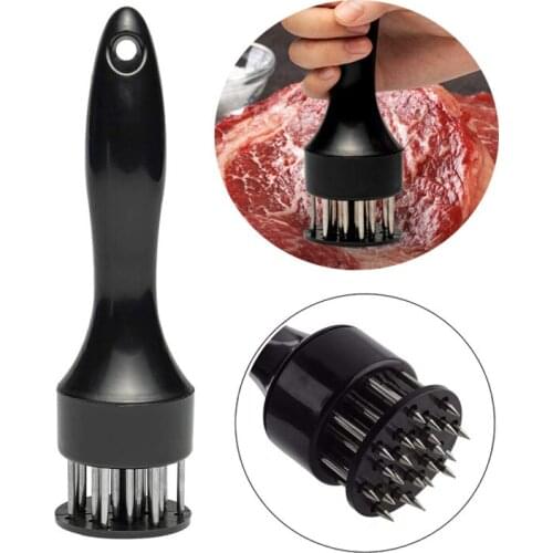 Meat Tenderizer Tool With Ultra Sharp Stainless Steels Blades Kitchen Cooking Tool Best for Tenderizing BBQ Marinade Flavor Beef