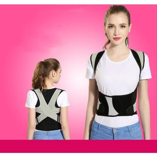 Back Posture Corrector Therapy Corset Spine Support Belt Lumbar Back Posture Correction Bandage For Men Women