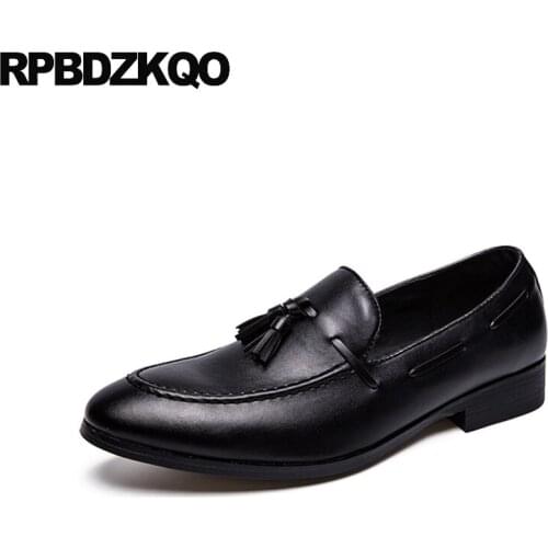 Black Glitter Shoes Pointed Toe Pointy Crocodile Snake Sequin Snakeskin Alligator Loafers Men Metal New Skin Patent Leather Boat