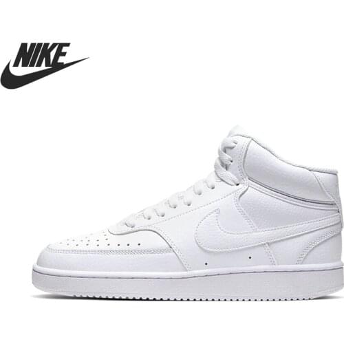 Original New Arrival NIKE WMNS NIKE COURT VISION MID Womens Skateboarding Shoes Sneakers