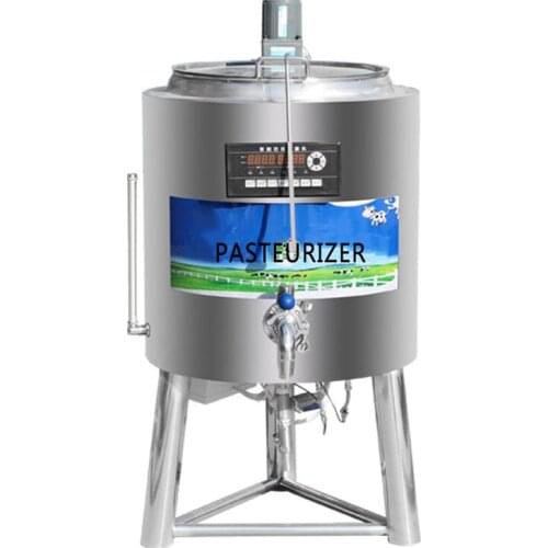 Milk Pasteurizer 100L/time Commercial Pasteurizat Machine Yogurt/milk/juice/wine Intelligent Sterilizer for Farm,pasture 220/380