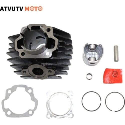 47mm Cylinder Gasket Piston Ring Needle Top End Kit For Yamaha PW80 PY80 PEEWEE 1983-2006 Dirt Pit Bike Scooter