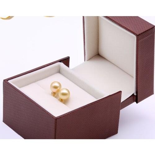 18K Gold Stud Earrings Jewelry Simple & Classical 10.5mm Golden South Sea Pearl Earrings Jewelrypalace in 18K Yellow Gold