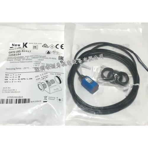 Brand new original German photoelectric switch GRTE18S-N1317 Item No. 1058194