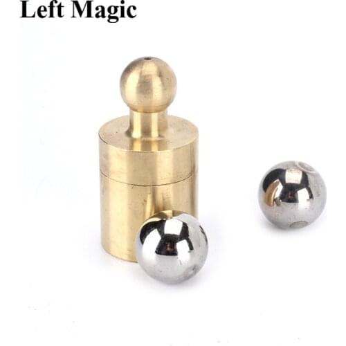 Steel Ball Thru Hand Magic Tricks Penetration Magica Magician Stage Close Up Illusions Gimmick Props Accessories Classic Toys