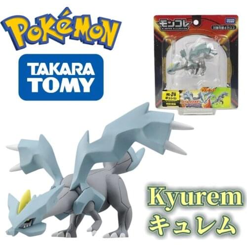 TOMY ML-24 Legendary Pokemon Figures Tao Trio Kyurem Toys High-Quality Model Perfectly Reproduce Anime Collection Gifts
