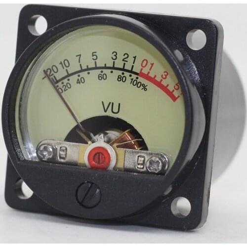 TR-35 High-precision Panel VU Meter Power Amplifiers Audio DB Level Header With Backlight