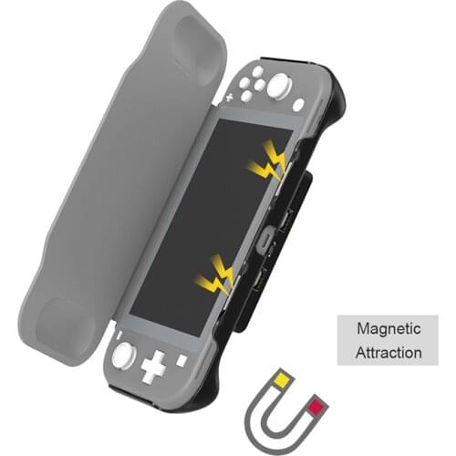 Power Bank 5000mAh Portable Fast Charger Shell Back Clip Battery Type C Protective Case Cover for Nintend NS Switch Lite Console