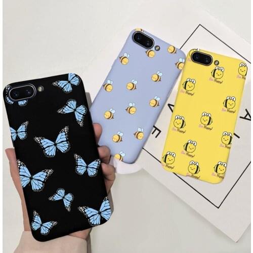 Candy Silicone Cartoon Case For OPPO A3s Phone Back Cover For OPPO A3s CPH1803 AX5 A5 A12e Phone Case Bumper Shell Capas