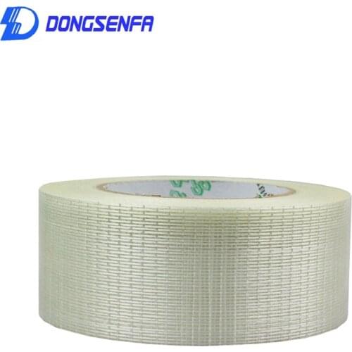 1PCS 5cm*25m Glass Fiber Tape Transparent Mesh Fiber Tape Mold Home Appliance Bundled Fixed Adhesive Tape