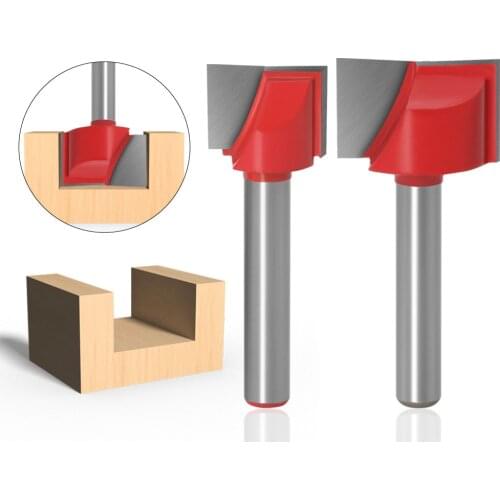 1pc 6mm Cleaning bottom Engraving Woodworking Tools Bit solid Carbide Milling cutter End mill For wood cutter