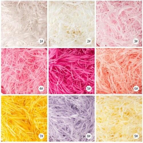 100g DIY Packaging Gift Decorations Supplies Shredded Crinkle Paper Gift Box Filler Craft Party Decoration Practical Candy Boxes