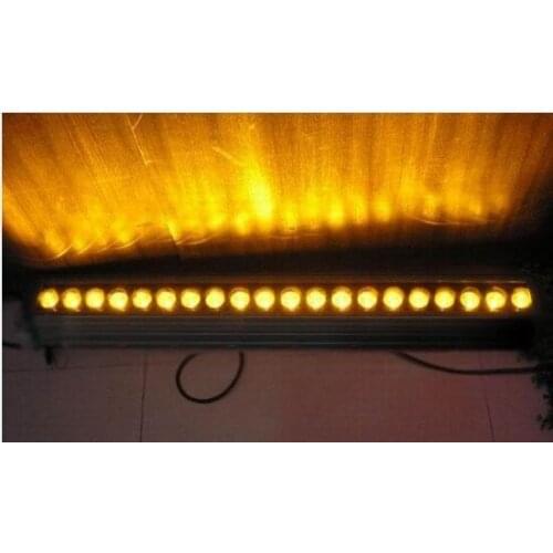 2PCS/LOT 24X1W 1Metre IP65 Flood Wall Washer Light Lamp Super Bright Outdoor Project CE RoHS Waterproof Yard Garden Project