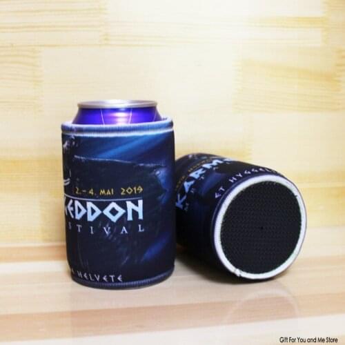 200pcs 5mm Thickness Neoprene Customized Logo Stubby Coolers For Business Dye Sublimated Stubby Holders Beer Can Cooler Bags