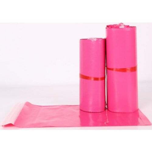 200pcs/lot New product Good quality 10 Size Pink Poly Mailer Envelopes Shipping Bag Plastic Mailing Bags Poly