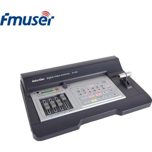FMUSER SE-500 Datavideo 4-Channel Analogue Input Digital Processing Video Switcher For Small Studios/Clubs/Pubs/Seminars/Worship
