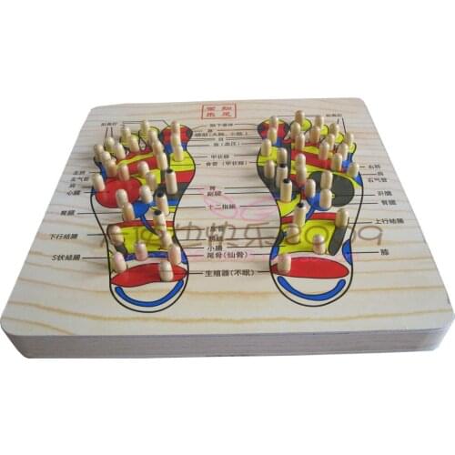 Acupressure Foot Massage Healthy Stepping Board of Foot Reflexology Self Treatment