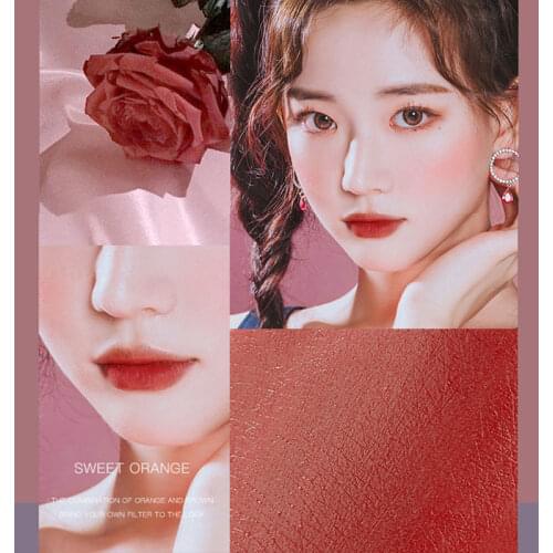 Velvet Air Lip Glaze Matte Liquid Lipstick Waterproof Sweatproof Long Lasting Makeup SSwell