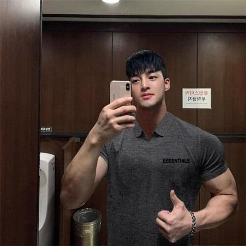 Summer New Mens V-neck Short-sleeved T-shirt Casual Summer Cotton Top Half-sleeved Bottoming Shirt 5 Colors