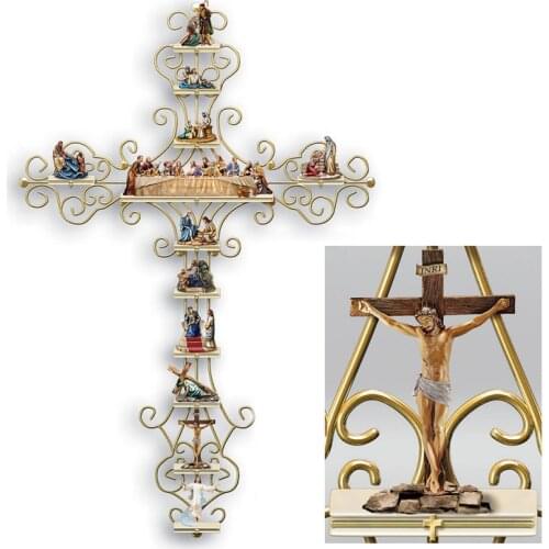 The Life Of Christ Collection Display Cross Sticker Wall Decal Religious Bible Accessories And Christian Gifts Home Decor