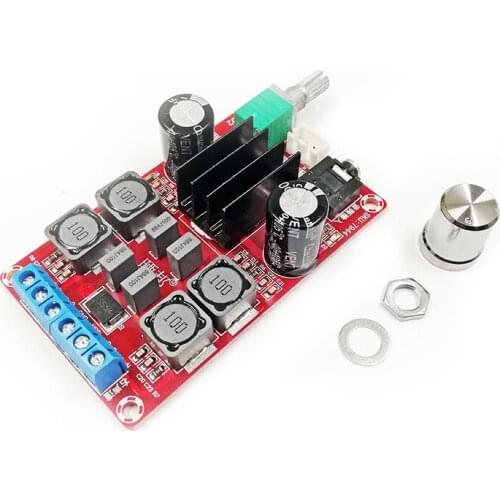 KYYSLB 2*50W DC 5-24V TPA3116D2 Dual Channel Stereo Power Amplifier Board High-end Digital Amplifier Board