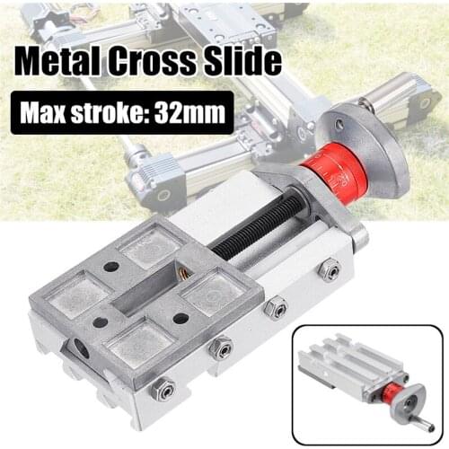 118mm Metal Cross Slide Longitudinal Slide Block Z008M For Mini Lathe Feeding Relieving Axis Y/Z Feed Release Axis