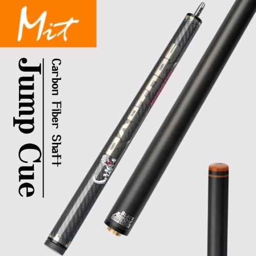 MIT Jump Cue 13mm Bakelite Tip 105cm Carbon Fiber Shaft Billiard Cues Exquisite Durable Perfect Hitting Carbon Fiber Cue Stick