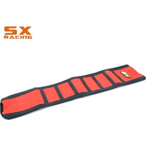 Motorcycle New Red Rubber Gripper Soft Seat Cover For HONDA CRF450R CRF 450R 2017 Motocross Dirt Bike