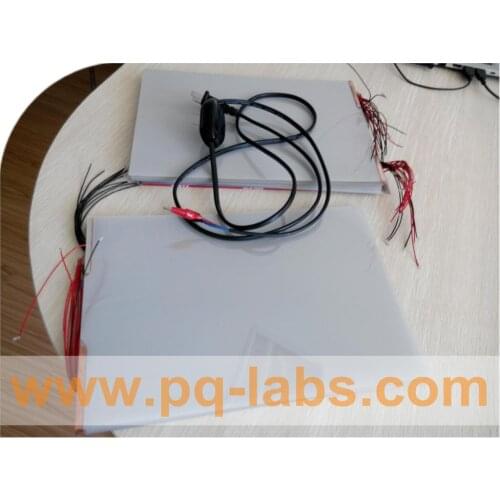 DfLabs PDLC Switchable smart film sample is about 21cm*15cm or 8" * 5" for A5 size for rear projection screen film
