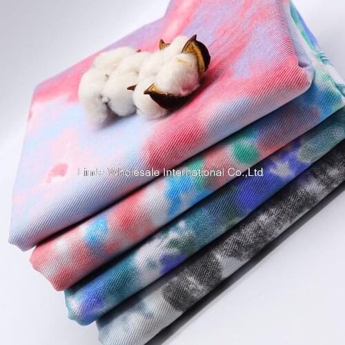 Printed Twill cotton fabric,Colored cotton tie dyed canvas fabric,Bags shoes materials