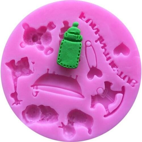 Silicone sugar mold DIY baking cake decoration chocolate clay drop mold 17-85