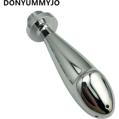 DONYUMMYJO 1pcs Bidet Faucets Sprayer Stainless Steel Chrome Finish Anal Irrigation Enema Nozzle