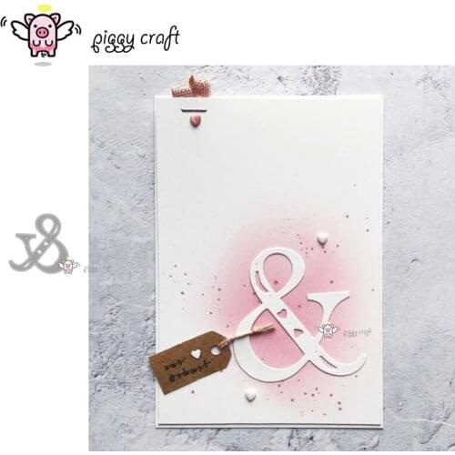 Piggy Craft metal cutting dies cut die mold & Letter decoration Scrapbook paper craft knife mould blade punch stencils dies