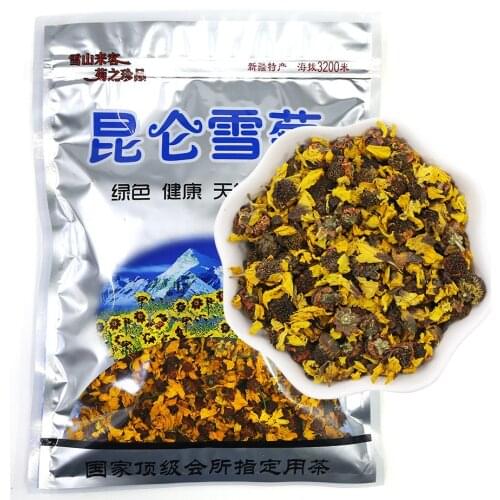 Herbal Chinese Tea Kunlun Mountain Snow Daisy Chrysanthemum Tea Natural Flower Chinese Tea