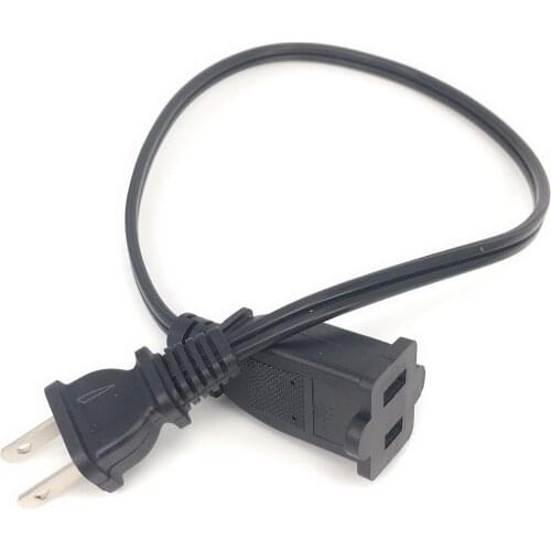 USA 3 Prong Male Plug to Female Socket Extension Cable American NEMA 5-15P To 5-15R Power Cord 0.3m/1M/1.8M/3M