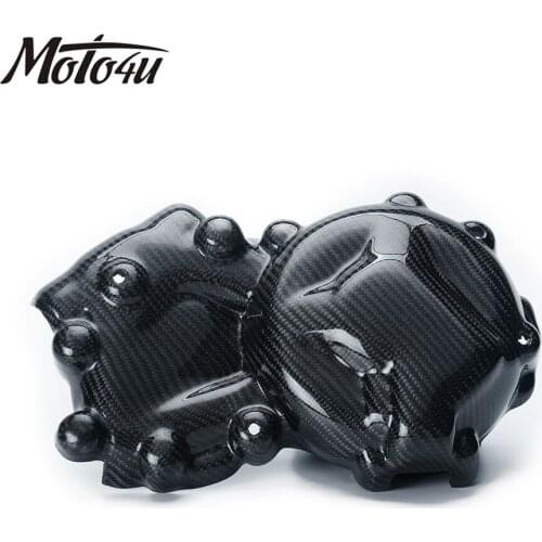 For BMW S1000RR Motorcycle 100% Carbon Fiber Alternator Cover Protector Twill weave S 1000RR