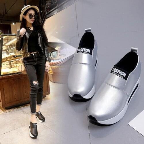 Womens platform shoes 2019 spring and autumn new Korean fashion casual shoes lightweight comfortable womens shoes