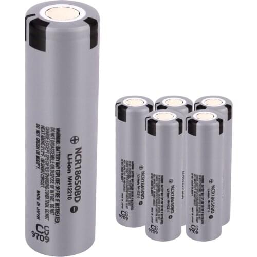 1-10PCS NCR18650BD 3200MAH 3.7V 18650 Rechargeable Battery High Performance Li-ion Batteries High Discharge Power Lithium Cell