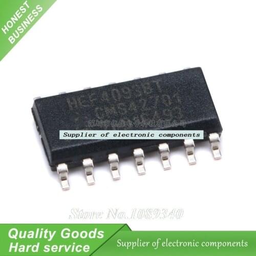 10pcs/lot HEF4093BT HEF4093 4093 SOP14 logic device chip New Original Free Shipping